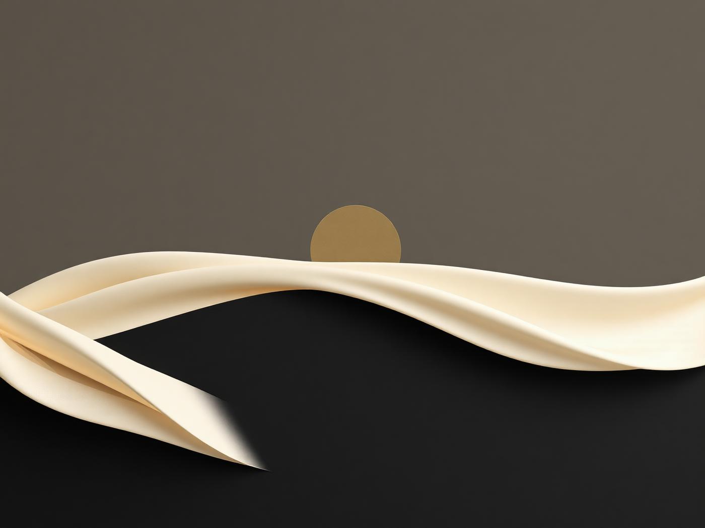 Editorial cream wave on a charcoal background symbolizing flexible workforce pathways — remote, AI-assisted, and built around real life.